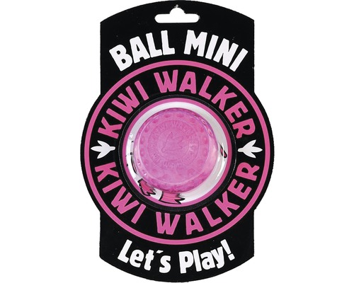 Dog toy Kiwi Play Ball Mini pink 6 cm