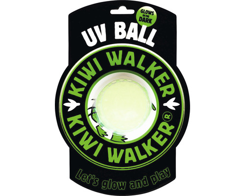 Kiwi Walker Dog toy Kiwi Play Glow Ball Maxi transparent 7 cm