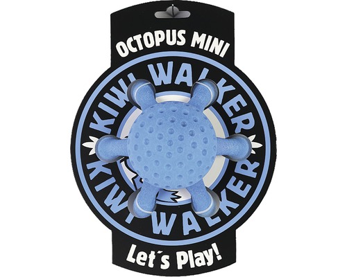 Kiwi Walker Dog toy Kiwi Play Octopus Maxi blue 17 x 7 cm