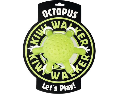 Kiwi Walker Dog toy Kiwi Play Octopus Mini green 13 x 6 cm