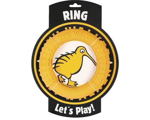 Kiwi Walker Dog toy Kiwi Play Ring Maxi orange 17.5 x 2.5 cm