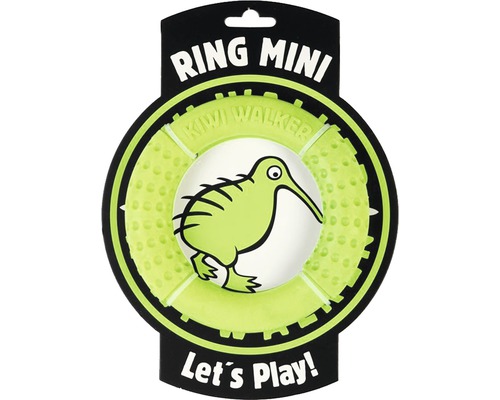 Kiwi Walker Dog toy Kiwi Play Ring Mini green 13.5 x 2.5 cm