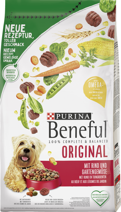 Beneful Original dry dog food with beef & garden vegetables