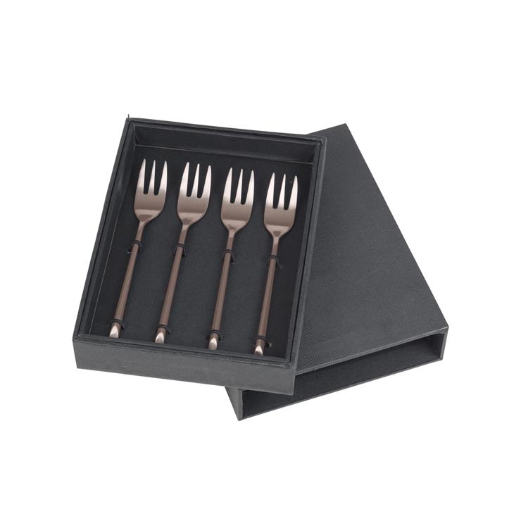 broste Copenhagen Hune Cake Fork 4 Pack