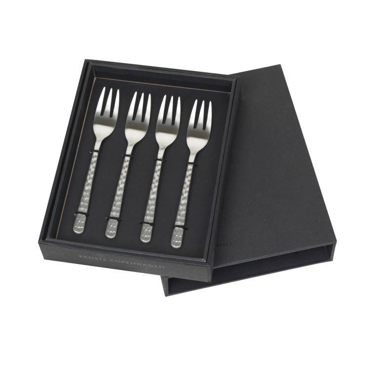 broste Copenhagen Hune Cake Fork 4 Pack
