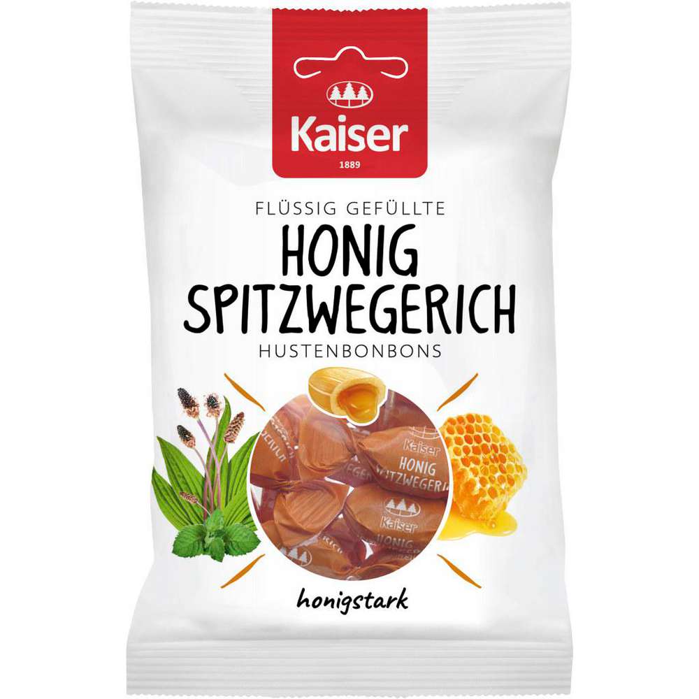 Kaiser Cough drops honey ribwort plantain