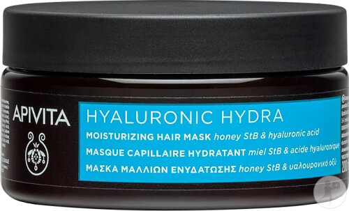 Apivita HYALURONIC HYDRA MOISTUR. HAIR MASK 200ML