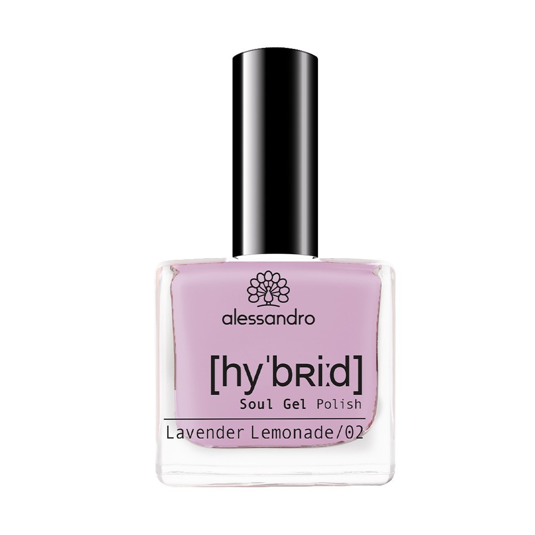 alessandro Hybrid Soul Gel Polish, Lavender Lemonade