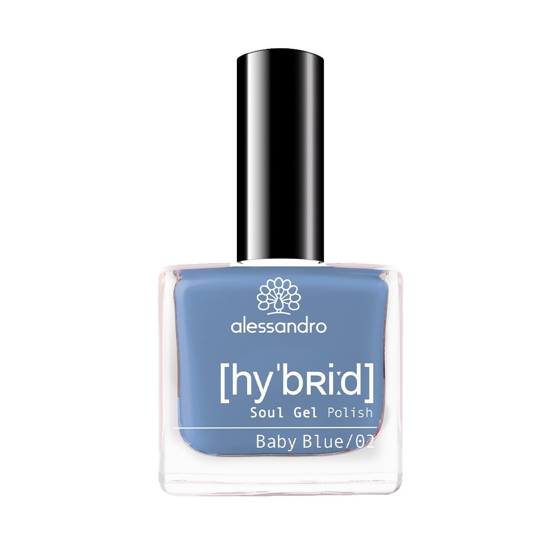 alessandro Hybrid Soul Gel Polish, Baby Blue