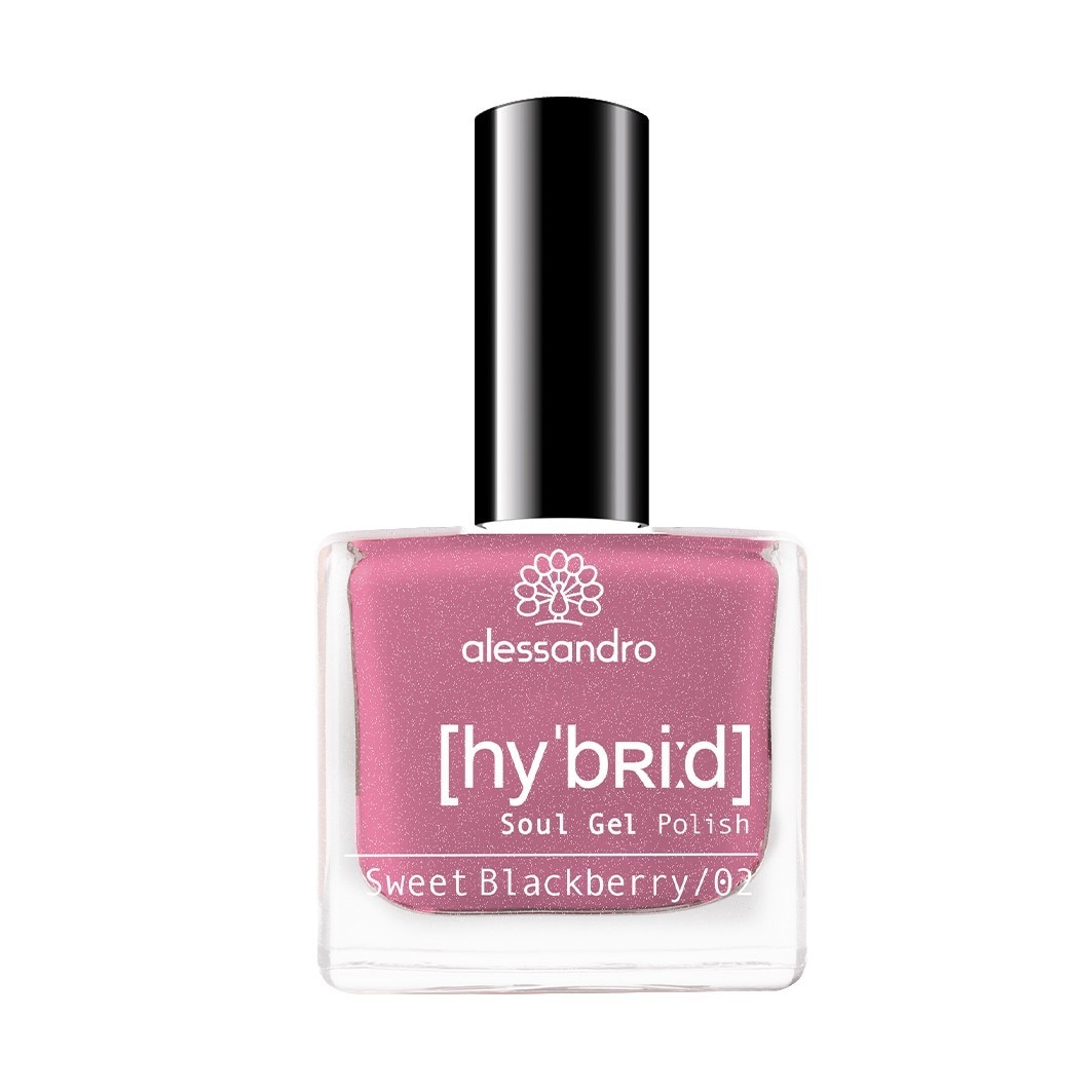alessandro Hybrid Soul Gel Polish, Sweet Blackberry