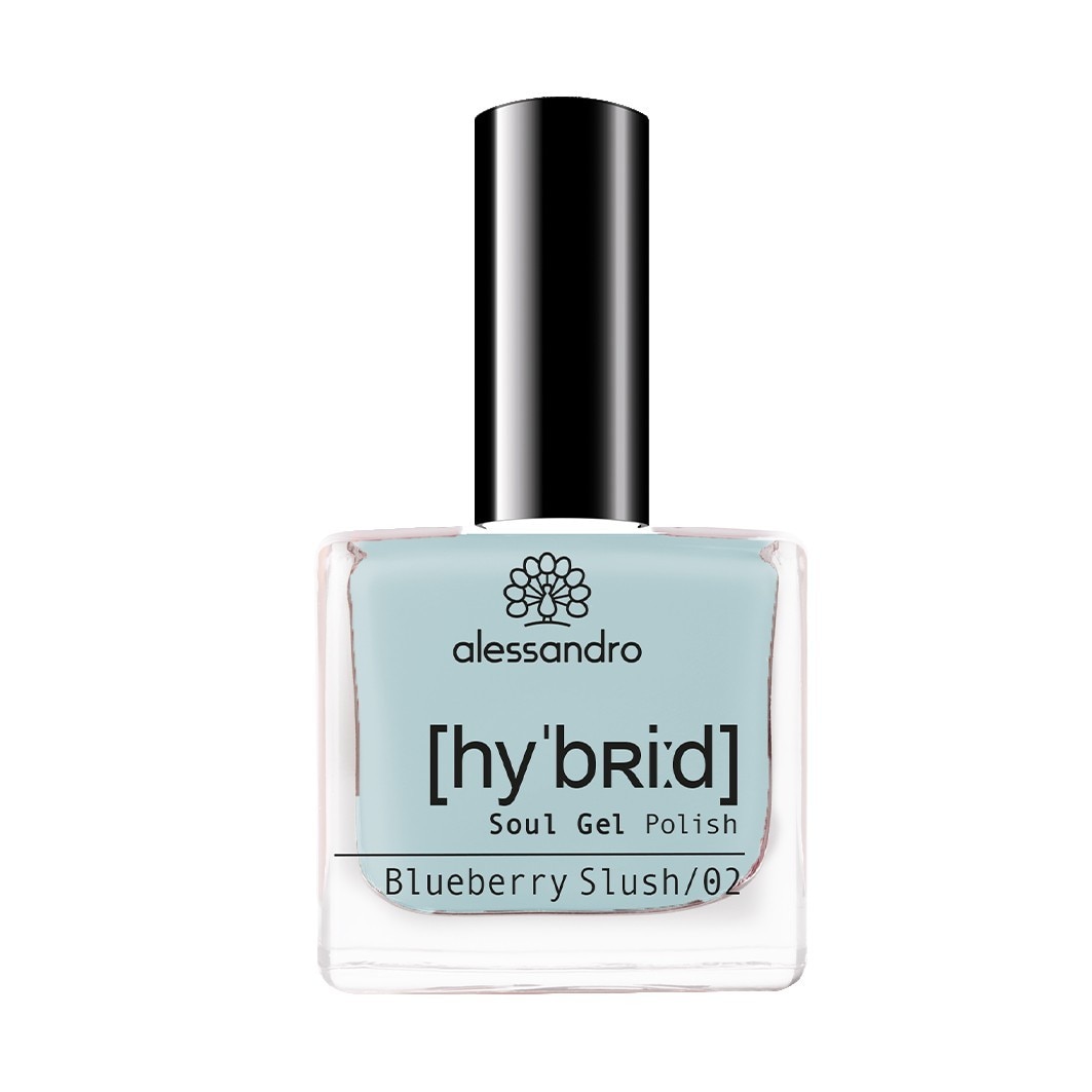 alessandro Hybrid Soul Gel Polish, Blueberry Slush