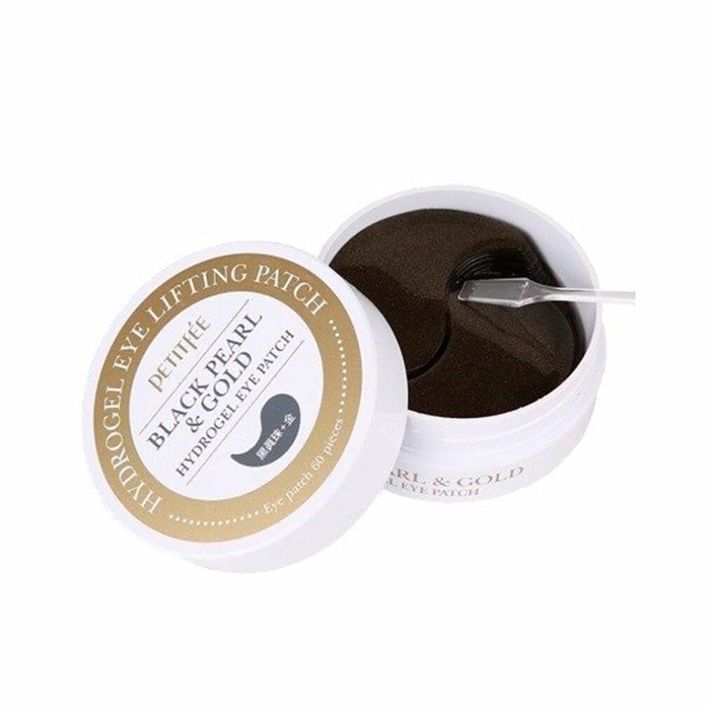 Hydrogel Eye Patch with Black Pearls Black Pearl & Gold 177 g