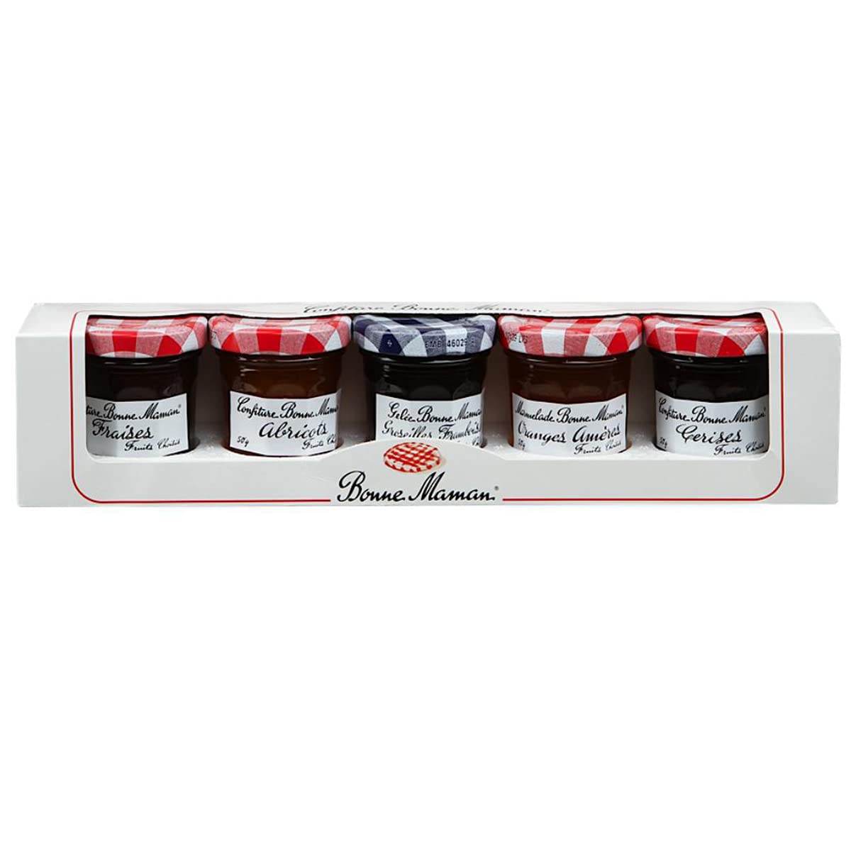 Bonne Maman 5 x 50 g jam different varieties gift set