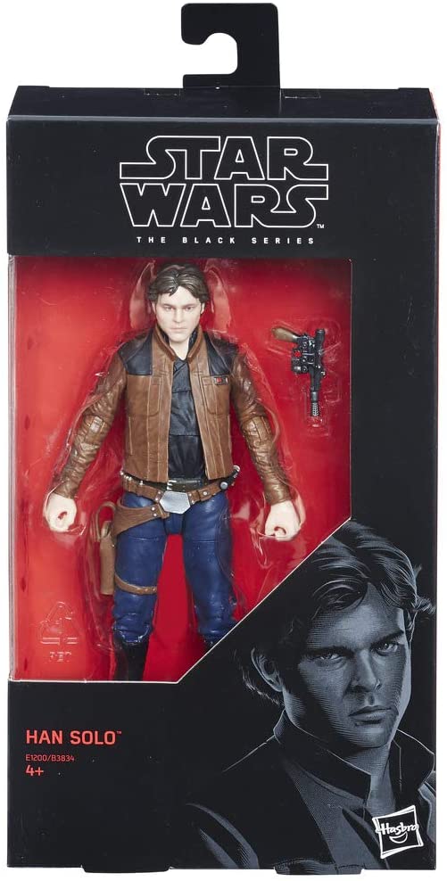 Hasbro Star Wars E1200Es0 The Black Series Figure Han Solo Action Figure - 
