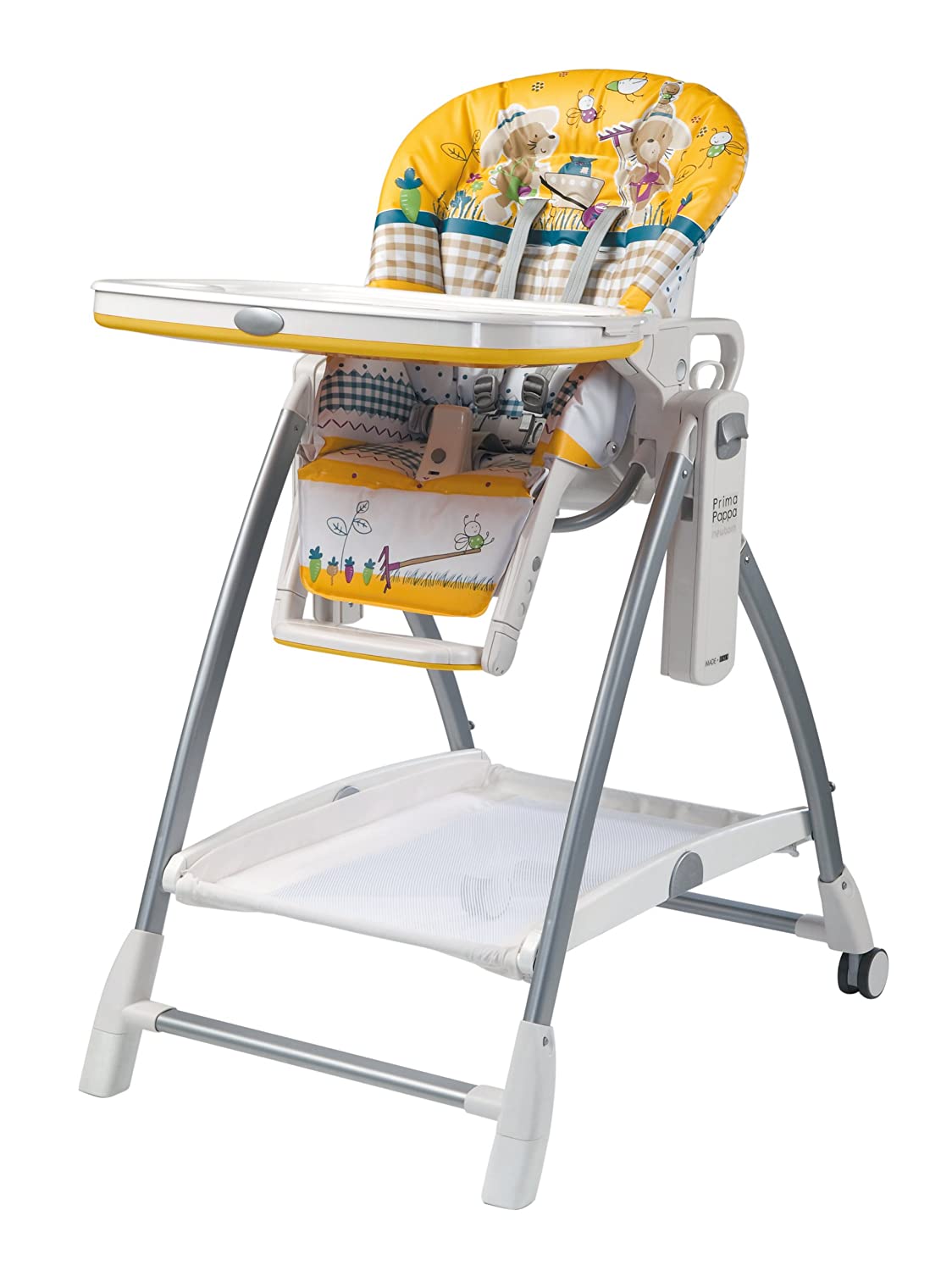 Peg Perego Highchair Prima Pappa Newborn Frame Garden H0PPN1GR45 Giallo