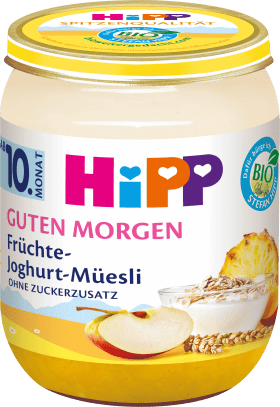 HiPP Good morning fruits-yoghurt-muesli from the 10th month, 160 g