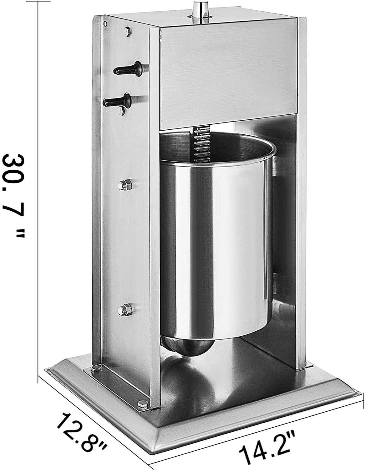 Vevor Sausage Filler 15L Stainless Steel Sausage Filler