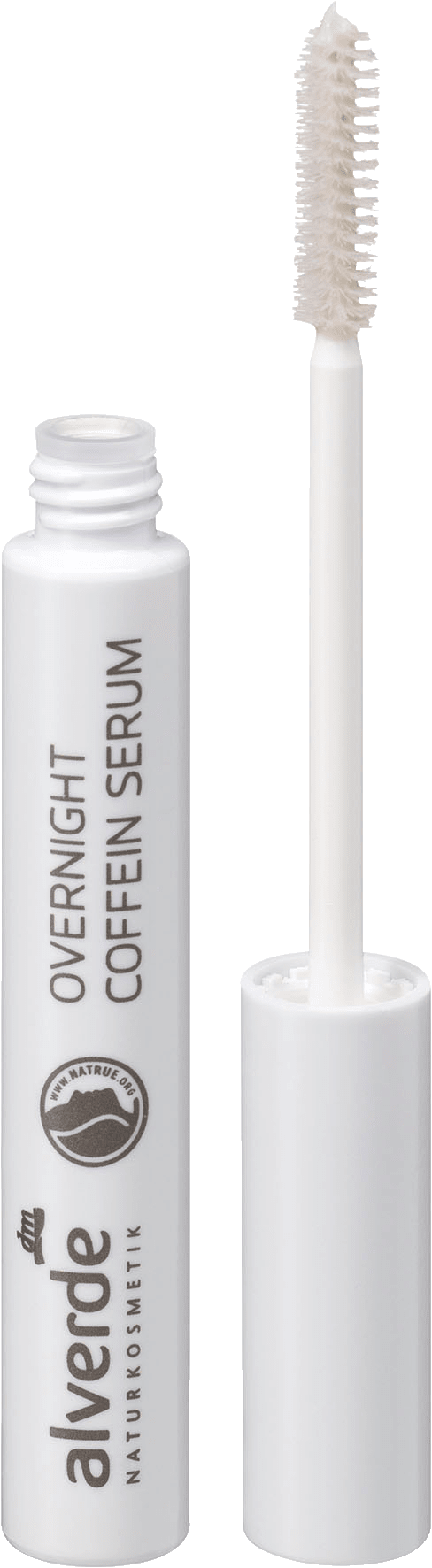 alverde NATURKOSMETIK Eyelash Serum Overnight Caffeine Serum, 8 Ml
