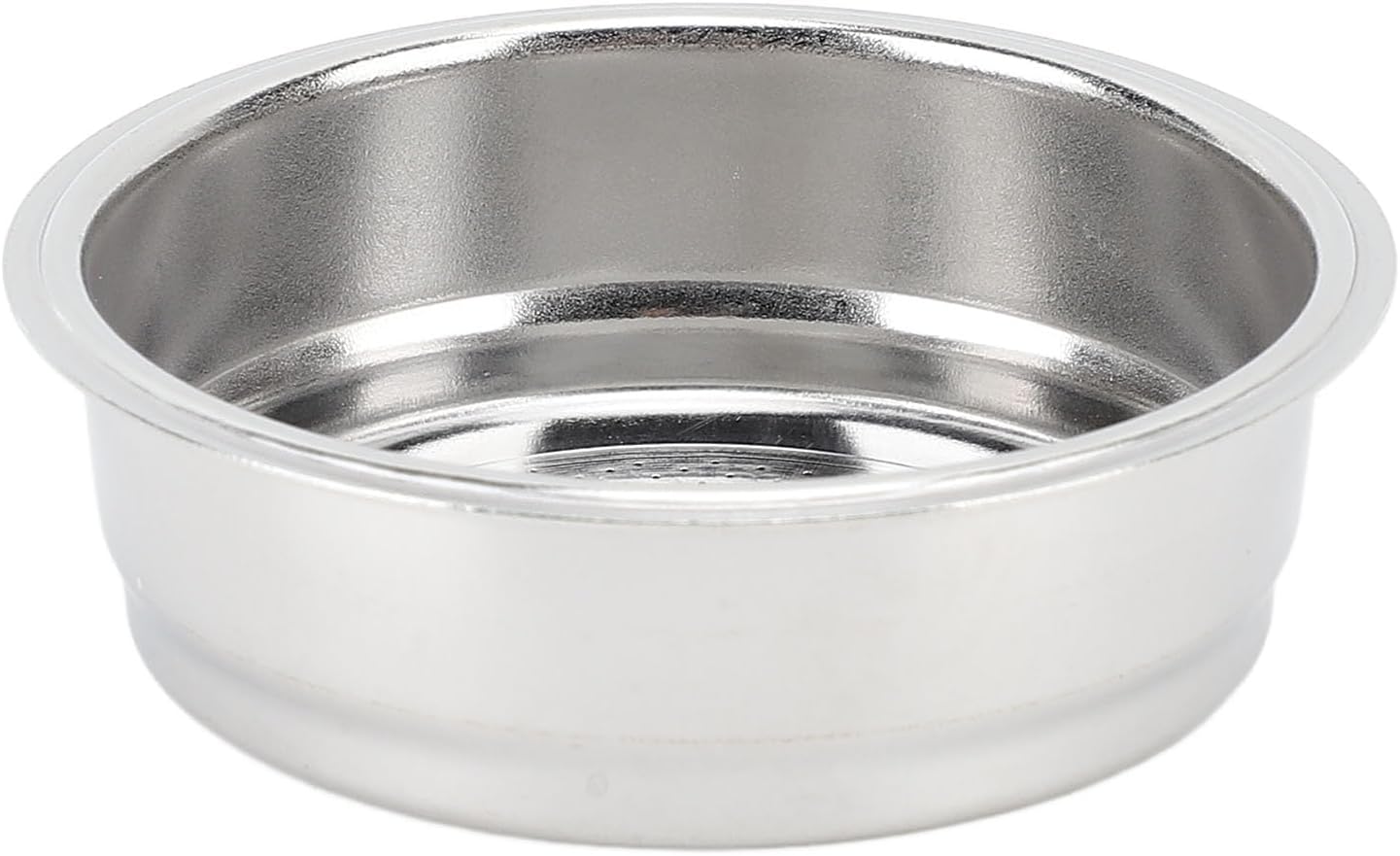 Qalvona Stainless Steel Coffee Filter Basket, 304 Stainless Steel, 51mm, For Semi-Automatic Coffee Machines, 4 Cups - High Filtration Accuracy, Corrosion Resistant, For Aromatic Coffee (51 mm for 1 cup)