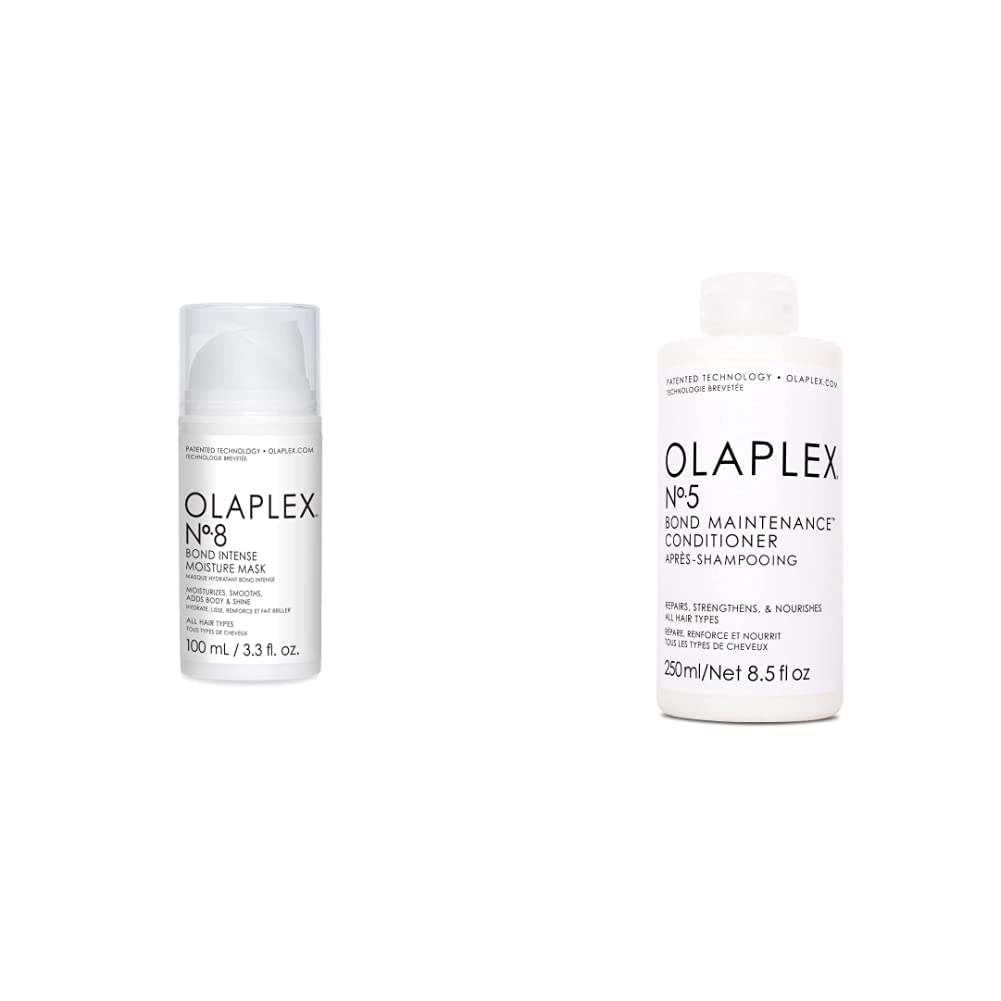 Olaplex No. 8 Bond Intensive Moisture Mask & No. 5 Bond Maintenance Conditioner