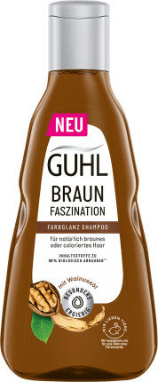 Guhl Shampoo color gloss Brown Fascination, 250 ml