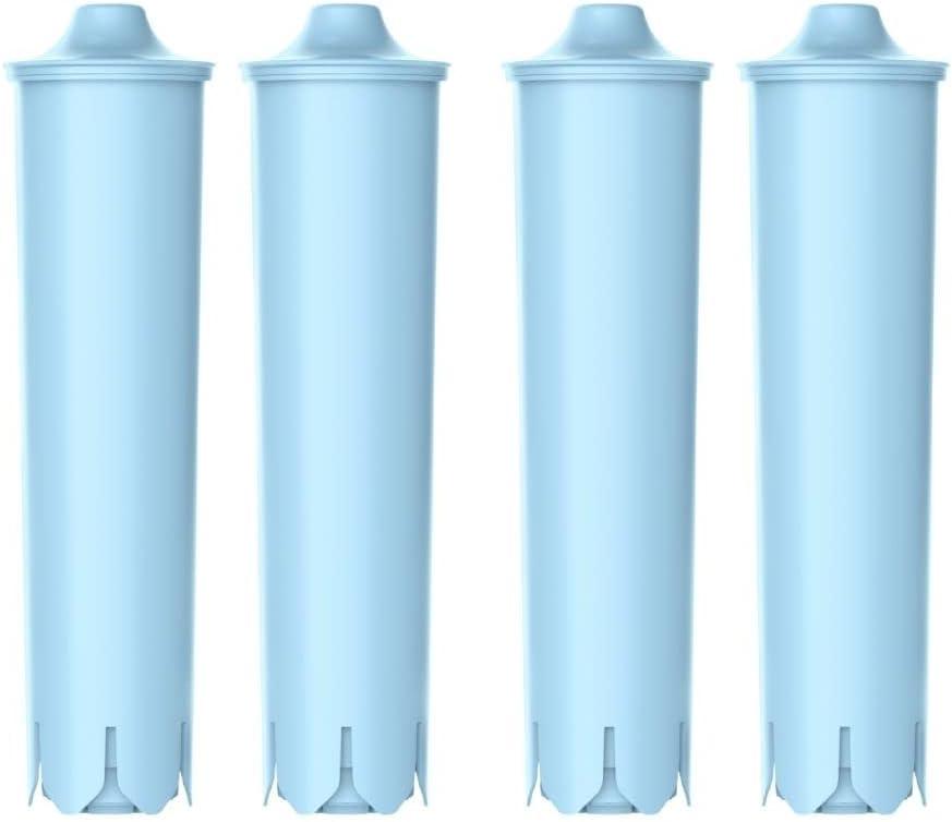 Waterdrop Replacement Water Filter for Jura® Blue, Jura® 71312 Blue, Compatible with GIGA®, ENA® Micro, IMPRESSA® Series, TÜV SÜD Certified (4 Pieces)

