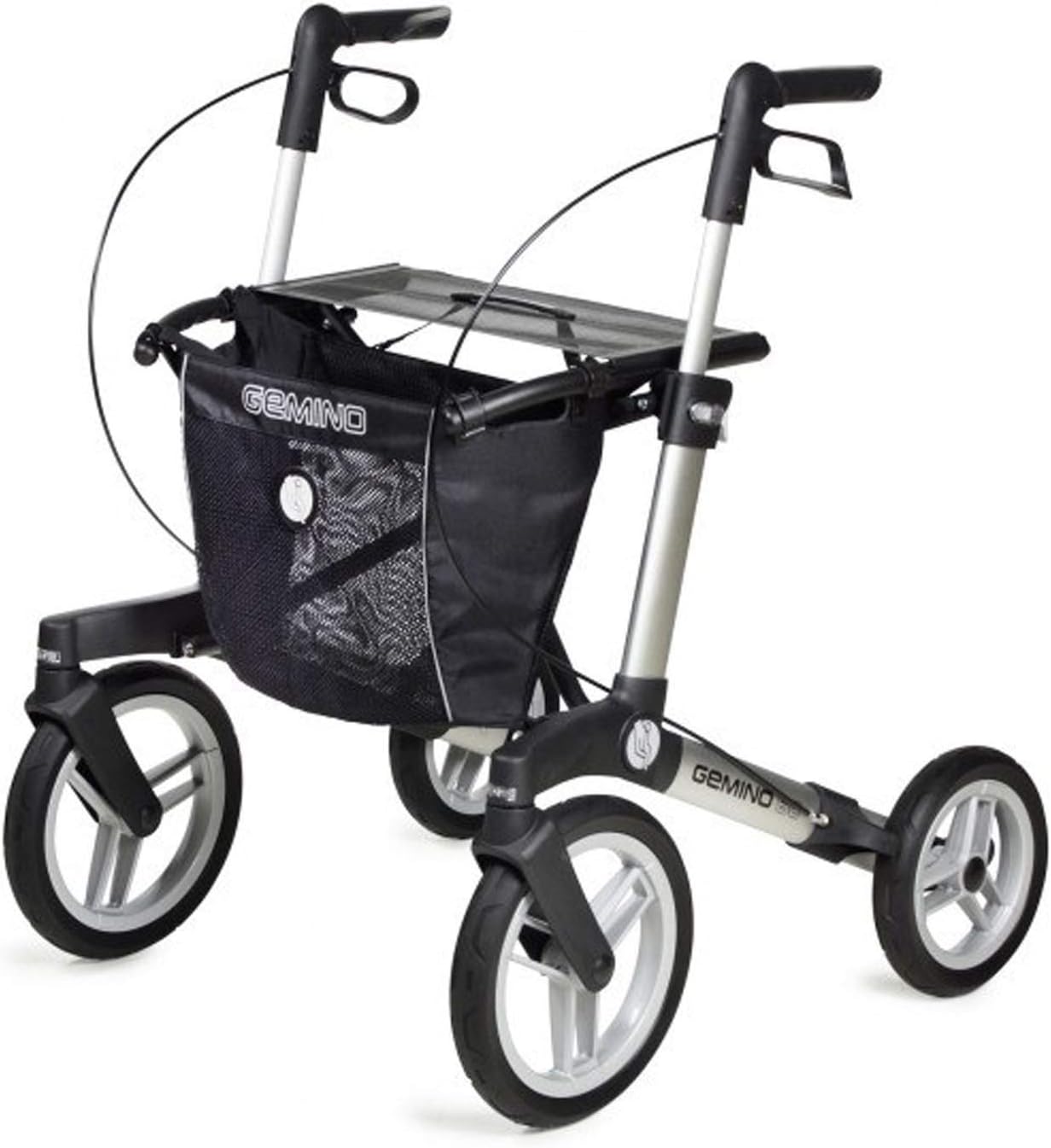 Gemino 60 Lightweight Rollator Silver