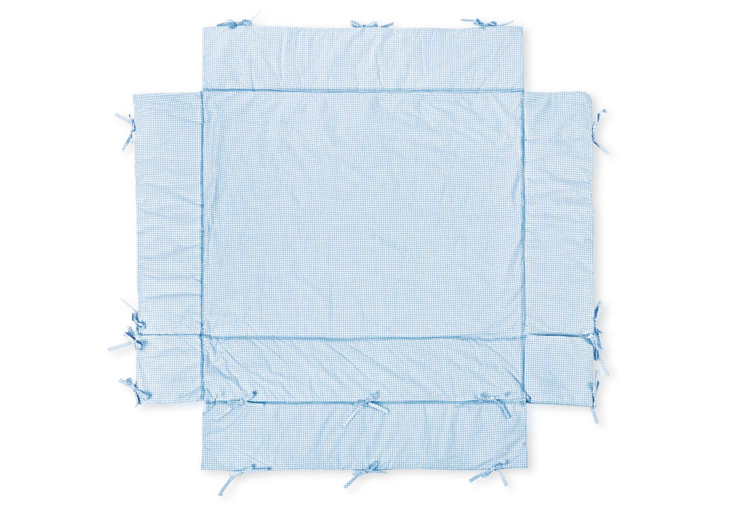 Pinolino 77685 2U Universal Playpen Insert, Vichy Light Blue