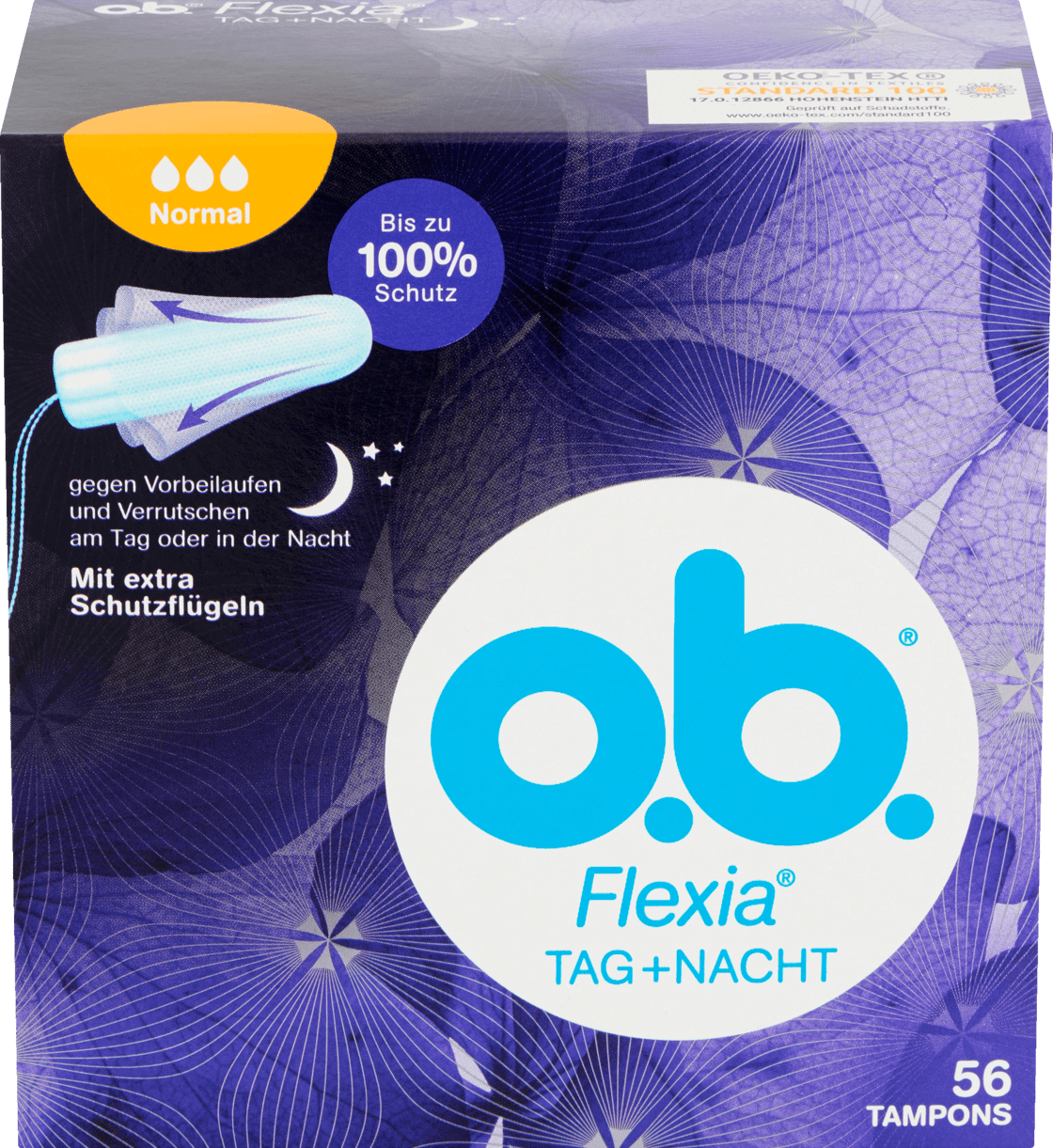 o.b. Tampons Flexia Normal, 56 St