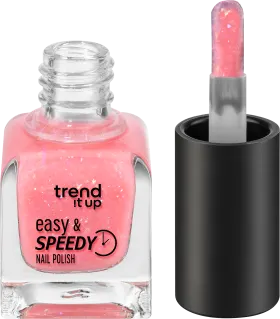 trend !t up Nailack Easy & Speedy Nail Polish Pink 195, 6 ml