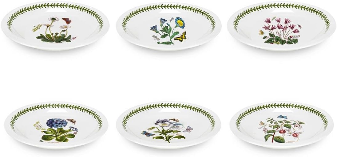 Portmeirion Botanic Garden - 22.2cm Low Bowl - Pack of 6