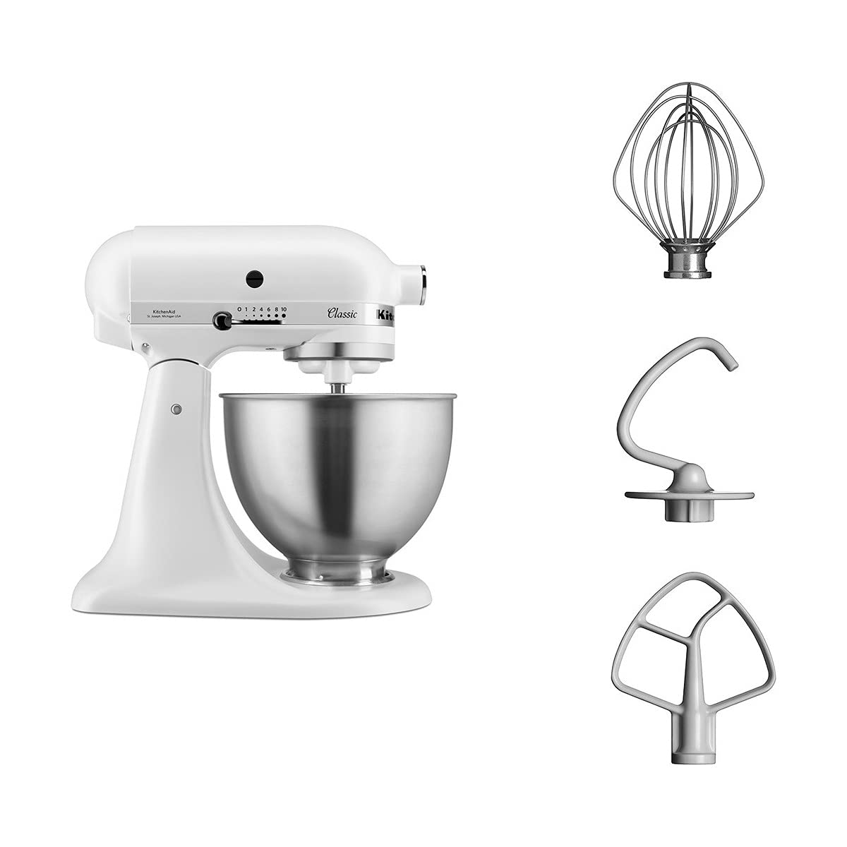 KitchenAid 5KMT221EER 1, Stainless Steel
