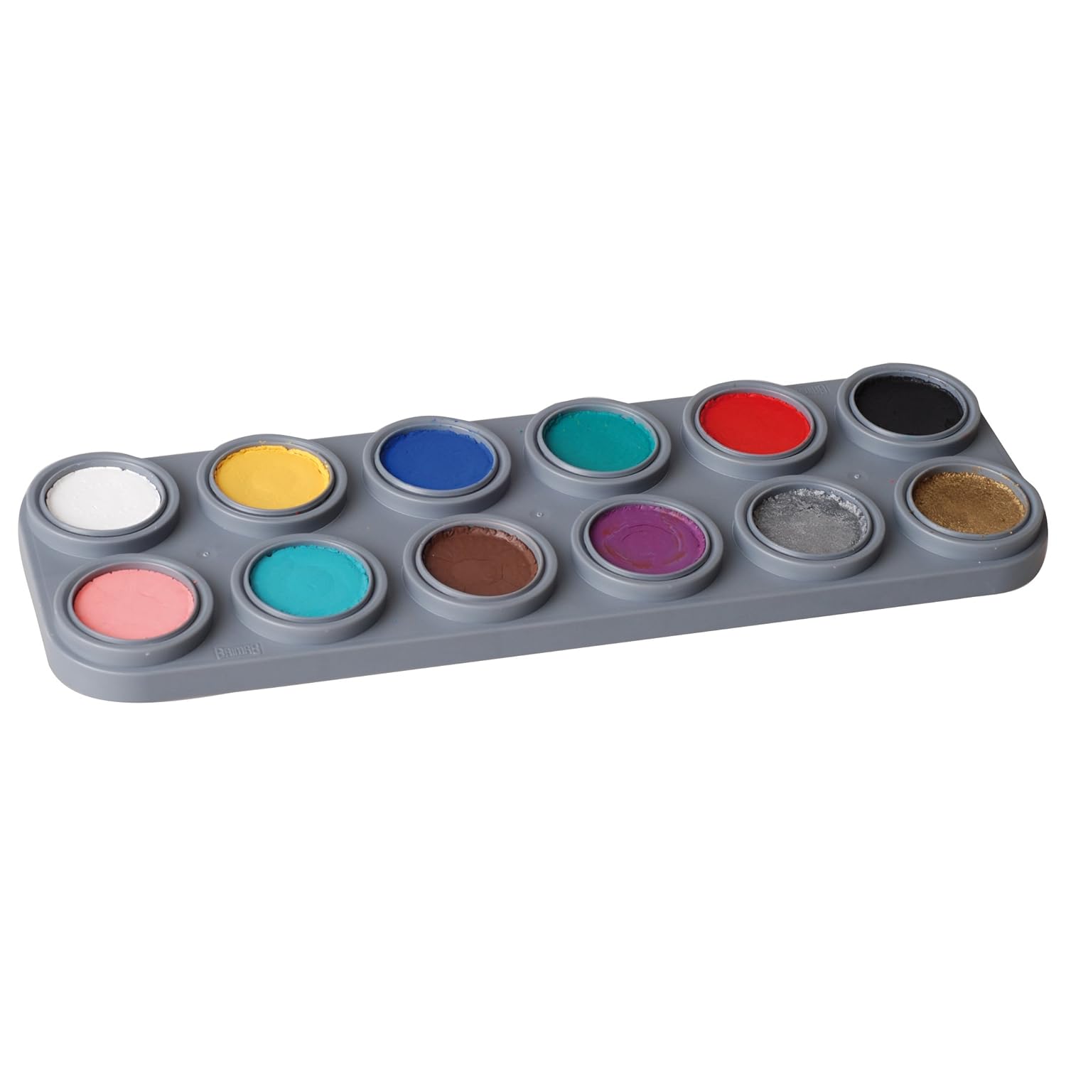 GRIMAS Water Makeup-Palette mit 12 Farben