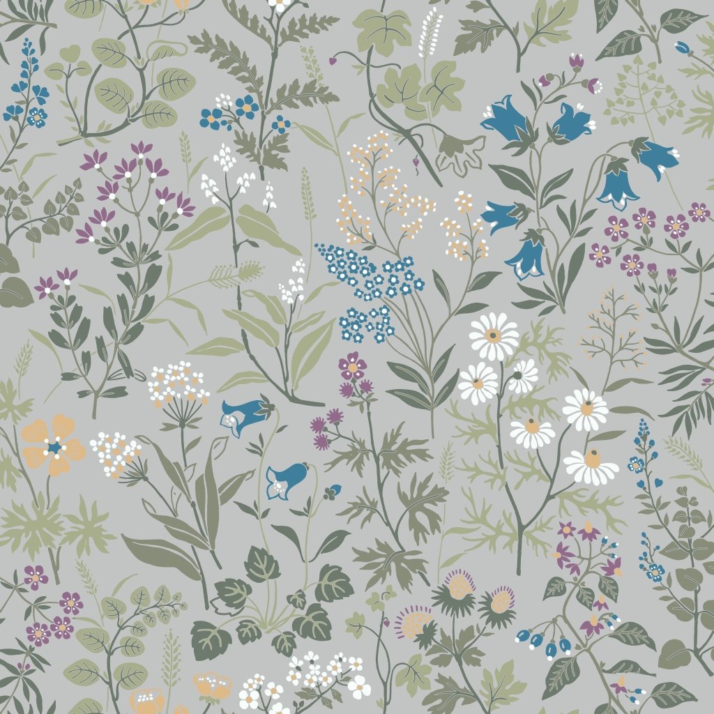 Borastapeter 5476 0.53 X 10.05 M "Flora" Wallpaper