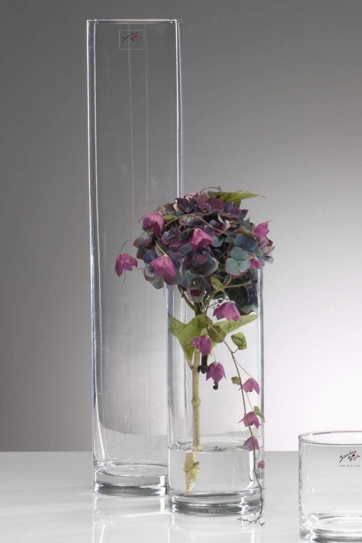 Sandra Rich glass vase CYLI cylinder 50cm
