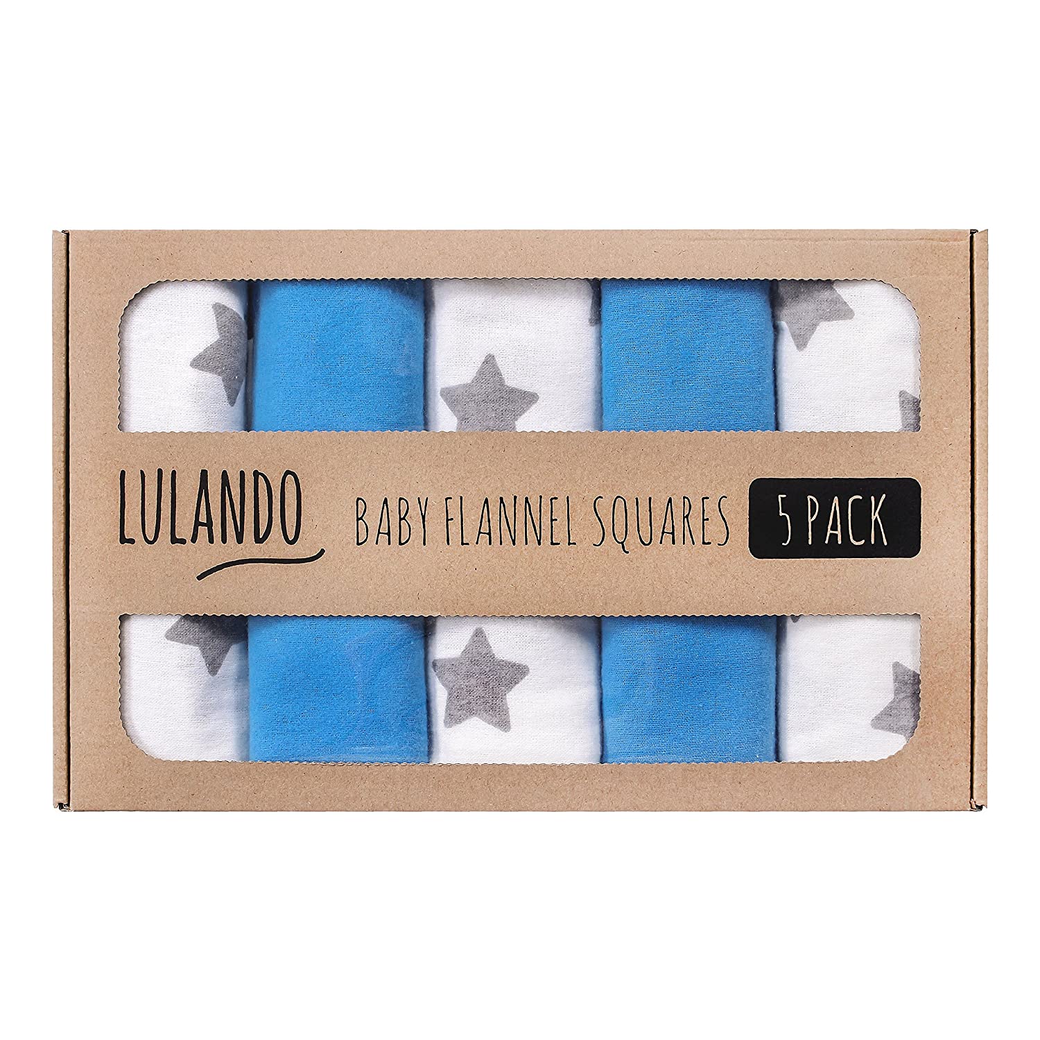 Lulando Cloth Nappies And Molton Cloths 70 X 80 Cm – Pack Of 5