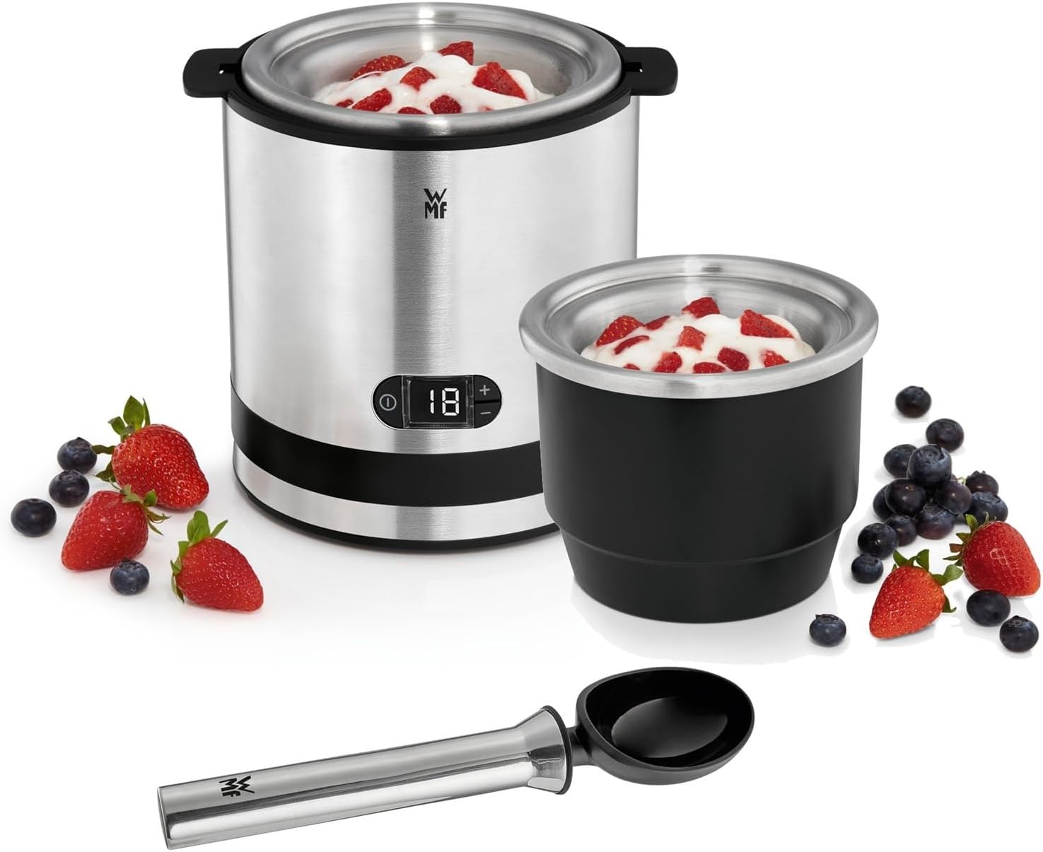 WMF Kitchenminis 3-in-1 Ice Cream Maker, 000