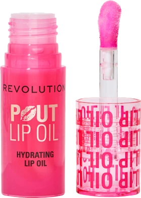 Revolution Lip oil Pout Lip Oil, Watermelon Pink, 4 ml