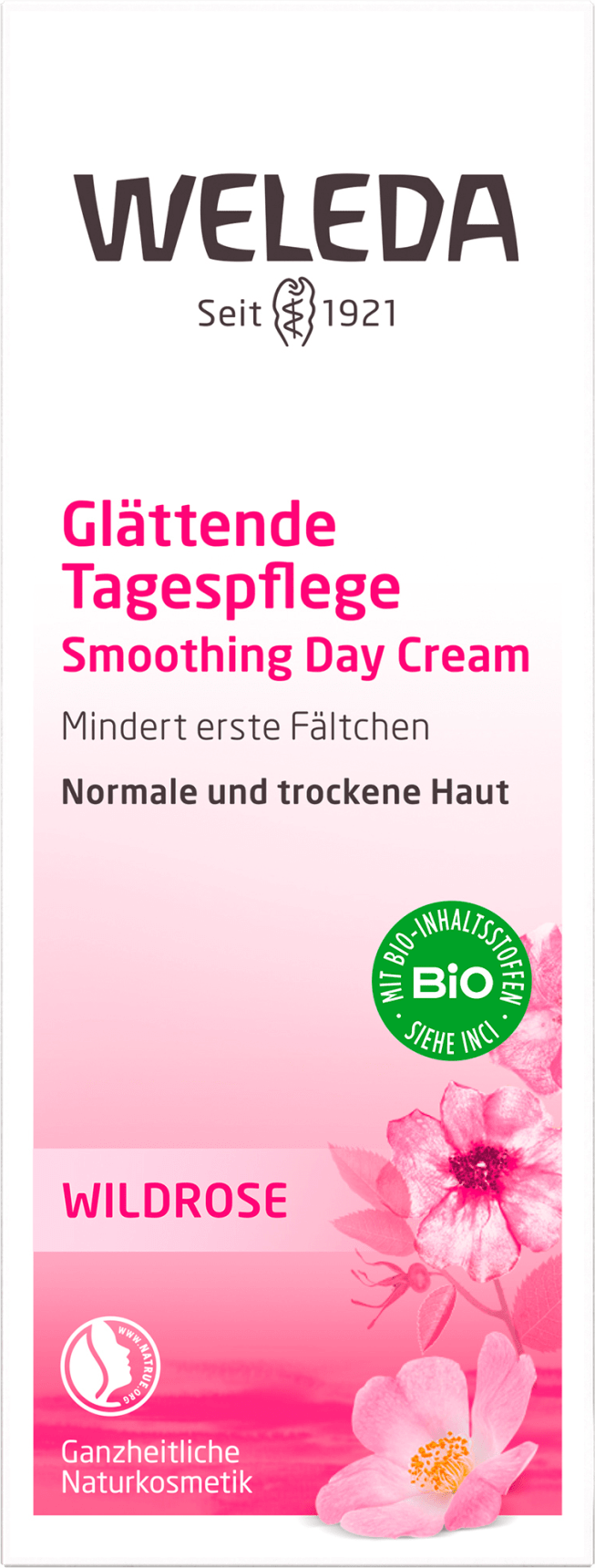 WELEDA Day Cream Wildrose Smoothing Day Care, 30 Ml