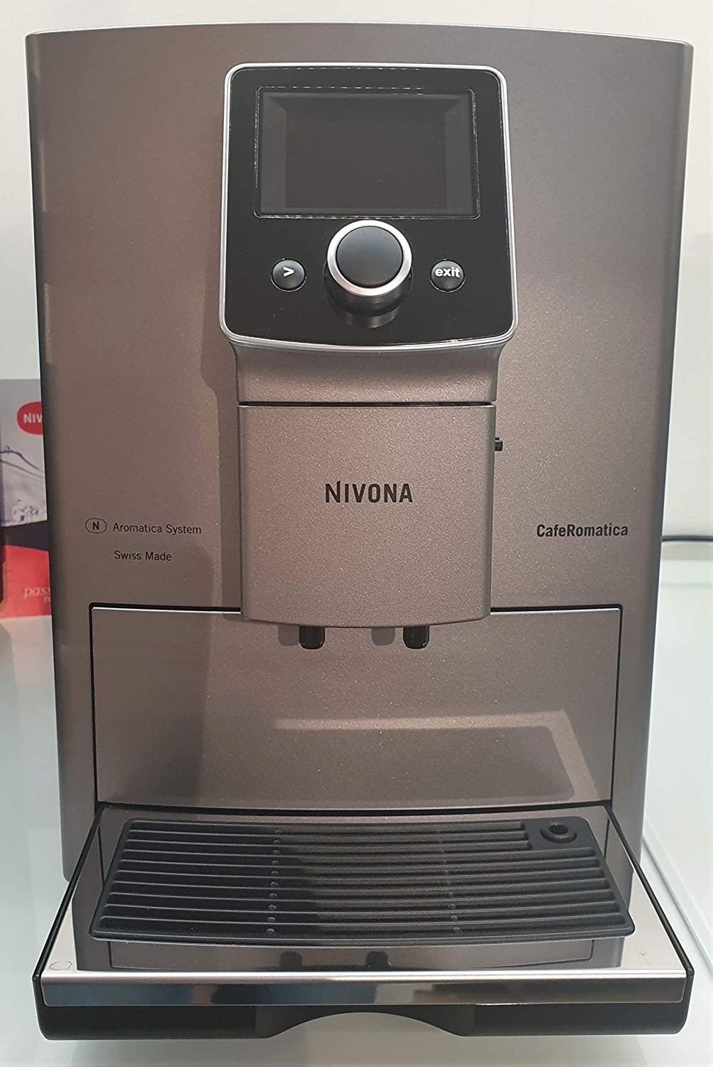 Nivona CafeRomatica NICR 821 Coffee Machine Titanium