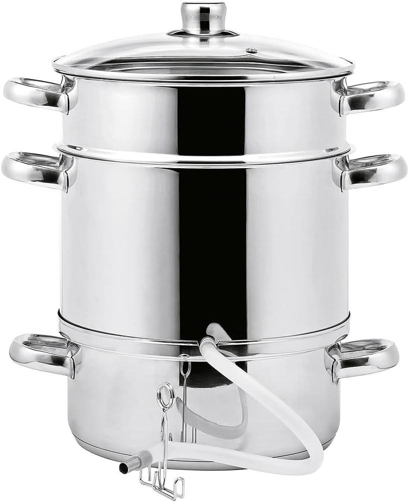 Household International HI 22043 Stainless Steel Juice Extractor 26 cm