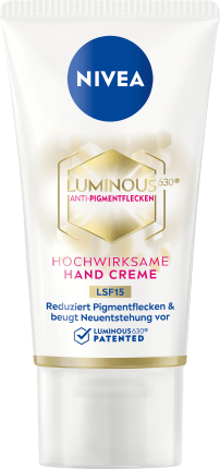 Nivea Hand cream luminous anti pigment spots, LSF 15, 50 ml