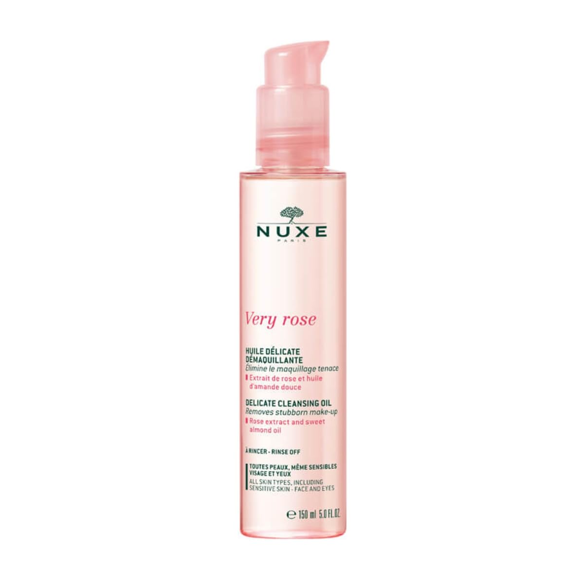 Very Rose Gentle Makeup Remover Oil Nuxe