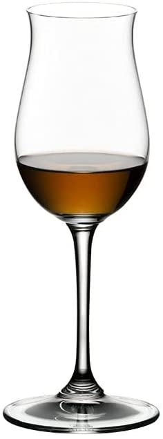 RIEDEL Vinum Cognac Hennessy Glass Set of 2 Transparent Height 18.4 cm 170 cc