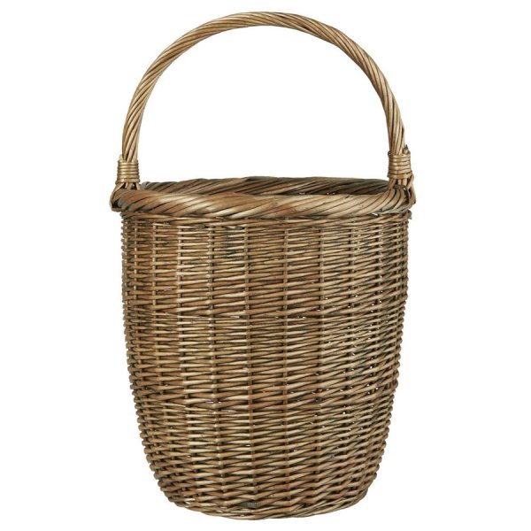 Ib Laursen basket with handle (33x54cm)