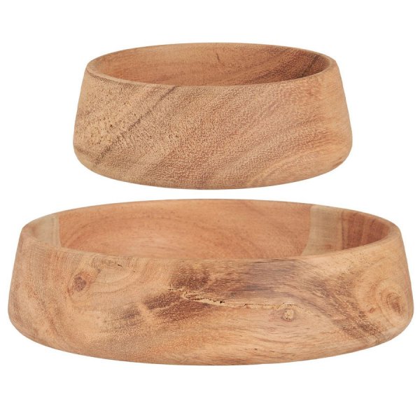Ib Laursen Acacia Wood Bowl (Set of 2)