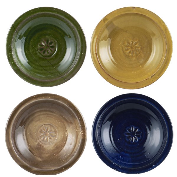 Ib Laursen Bowl with Flowers Avignon Multicolored (Set of 4)