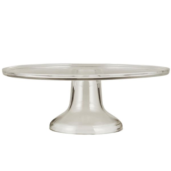 Ib Laursen cake stand on glass (32x11.5cm)