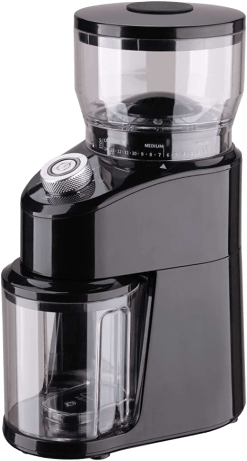Generic Ambiano Electric Coffee Grinder 220 W Professional Cone Grinder Steel 14 Grinding Levels