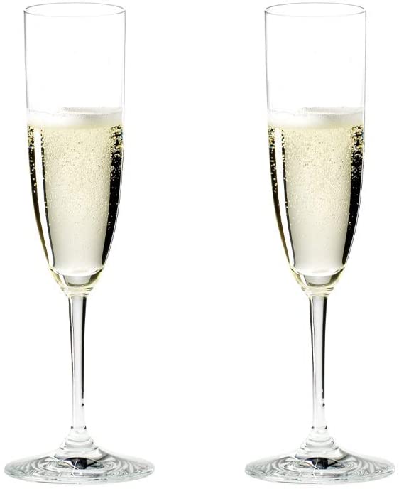 RIEDEL 6416/08 Vinum Champagne Flute Set of 2 Crystal Glass